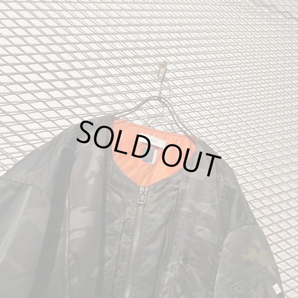 画像2: FACETASM - BUG MA-1 Jacket (Camouflage) (2)
