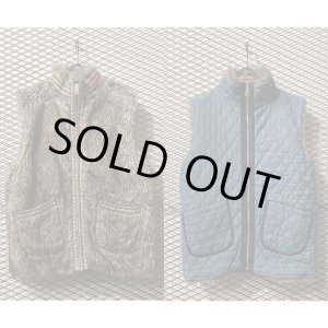 画像: Used - Reversible Fake Fur Vest