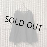 画像: VIVAYOU - 00's Damaged V-neck Linen Knit