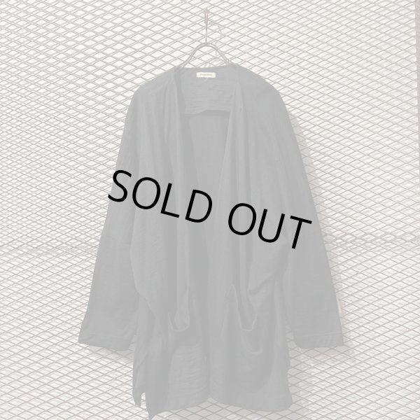 画像1: 	Plantation - 80's Drape Design Cardigan (Issey Miyake) (1)
