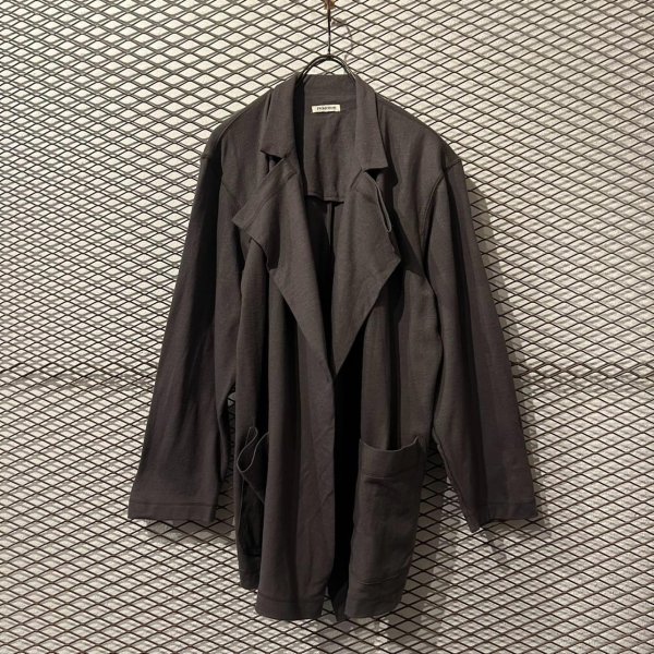 画像1: Plantation - 80's Drape Design Cardigan (Issey Miyake) (1)