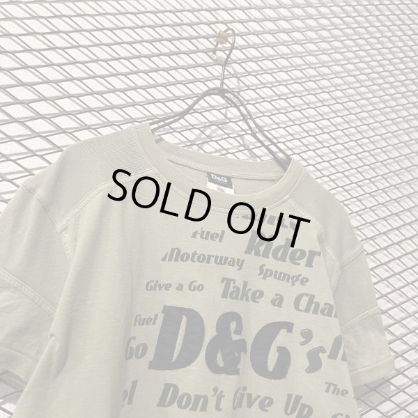 画像2: D&G - Raglan Switching Tee (2)