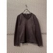 画像1: TORNADO MART - Python V-neck L/S Tops (1)