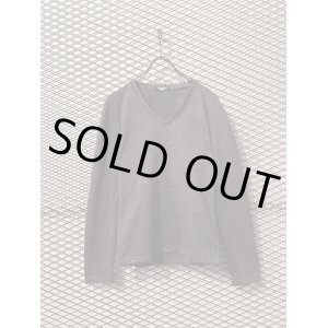 画像: TORNADO MART - Python V-neck L/S Tops
