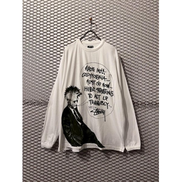画像1: STUSSY - 00's Clazy Hair L/S Tee (1)