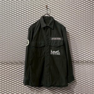 画像: HYSTERIC GLAMOUR - Patches Military Shirt