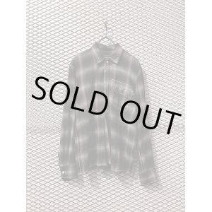 画像: NUMBER (N)INE - 08A/W Ombre Check Rayon Shirt