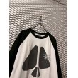 画像2: STUSSY - 90's Skull Raglan Tee (2)