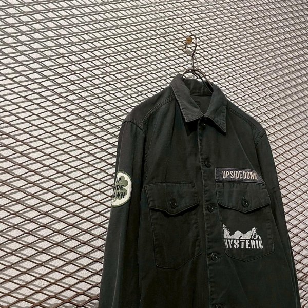 画像2: HYSTERIC GLAMOUR - Patches Military Shirt (2)