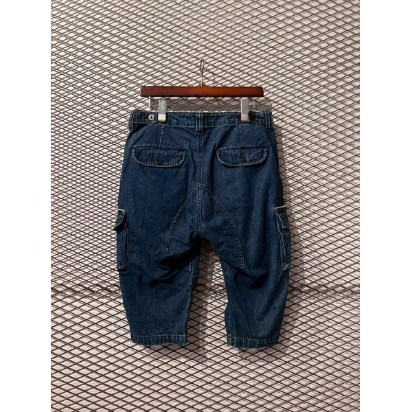 画像5: NEIGHBORHOOD - Cropped Denim Cargo Pants (5)