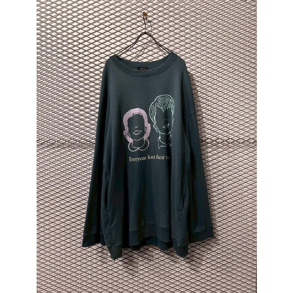 画像1: UNDERCOVER - 17A/W Damage Over Sweat (1)