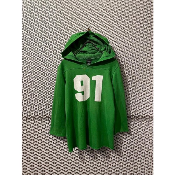 画像2: NUMBER (N)INE - "Guns" Football Hoodie (2)