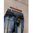 画像2: NEXUS VII - Docking Design Repair Denim Pants (2)