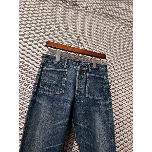 画像2: KAPITAL - Bush Denim Pants (Indigo) (2)