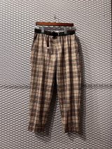 画像: kolor - Checked Easy Pants