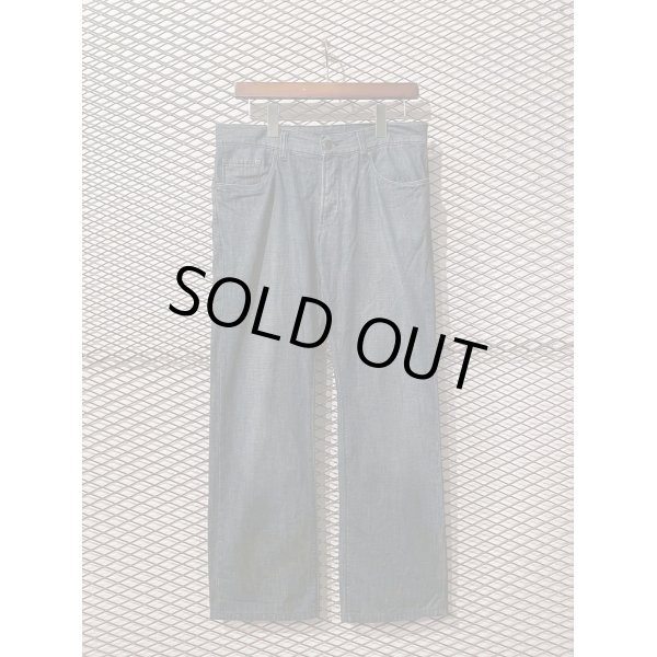 画像1: PRADA - Wide Denim Pants (1)