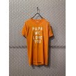画像1: Vintage - 80's "PAPA" Tee (BORO) (1)