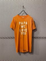 画像: Vintage - 80's "PAPA" Tee (BORO)