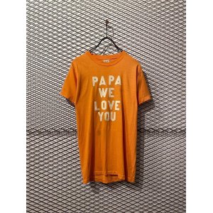 画像: Vintage - 80's "PAPA" Tee (BORO)