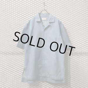 画像: Acne - S/S Open Collar Denim Shirt