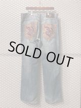 画像: Pelle Pelle - 00's Embroidered Wide Denim Pants