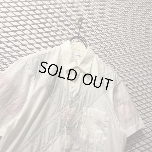 画像2: COMME des GARCONS SHIRT - S/S Inside-out Switching Shirt (2)