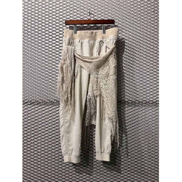 画像1: goa - Scarf Wrapped Sweat Pants (1)