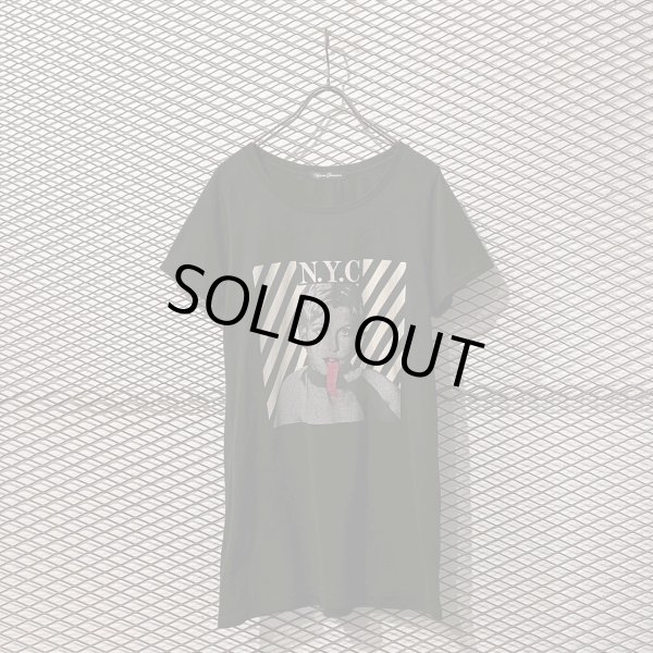 画像1: HYSTERIC GLAMOUR - Glitter Girl Tee (1)