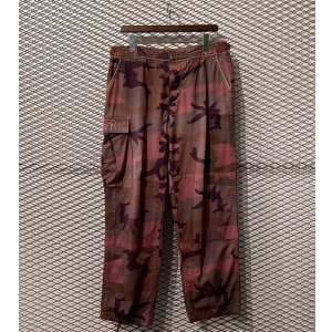 画像: Rich hippie - Embroidery Camouflage Cargo Pants