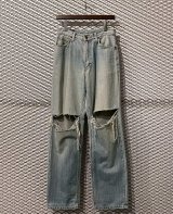 画像: Lee - 90's Damage Denim Pants (BORO)