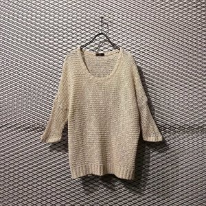 画像: goa - Linen Blend Knit Tops