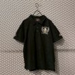 画像6: VANSON - Skull Embroidery Crinkled Polo Shirt (6)