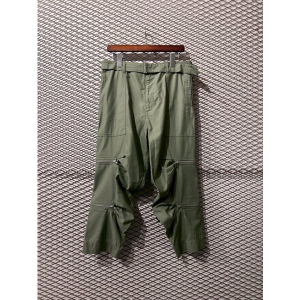 画像1: PHINGERIN - ZIP Design Bondage Pants (1)