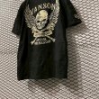 画像3: VANSON - Skull Embroidery Crinkled Polo Shirt (3)