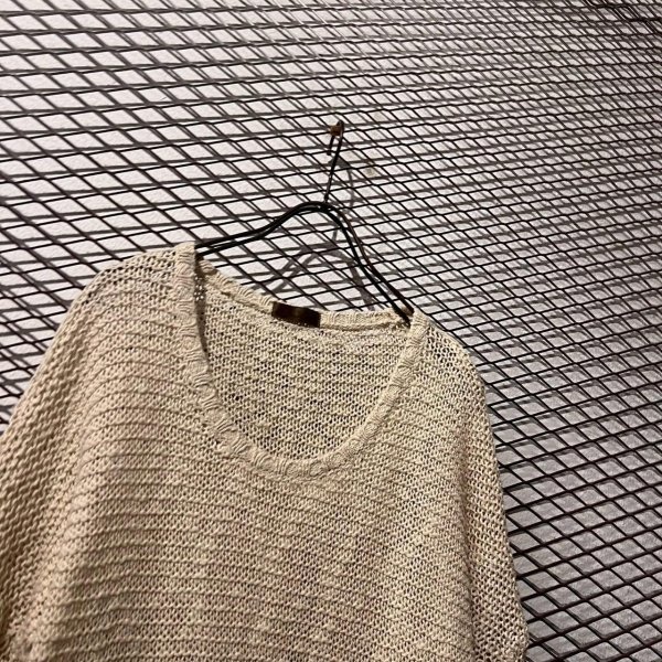 画像2: goa - Linen Blend Knit Tops (2)
