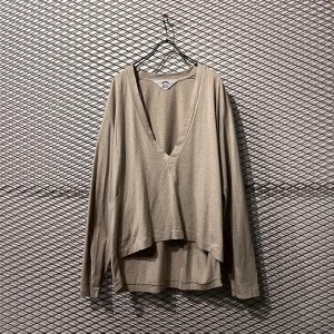 画像: SUN SEA - V-neck L/S Tee
