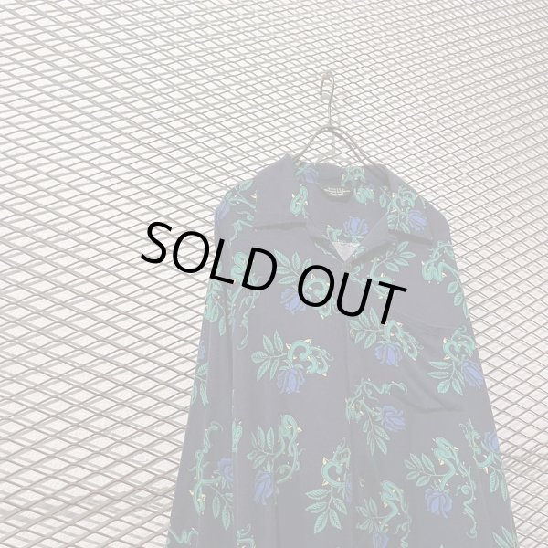 画像2: UNUSED - Rose Open Collar L/S Shirt (2)