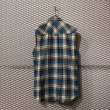 画像6: UNDERCOVER - 09S/S Check Nosleeve Shirt (6)