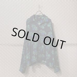 画像: UNUSED - Rose Open Collar L/S Shirt