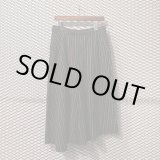 画像: LAD MUSICIAN - Striped Hakama Pants (Asymmetrical)