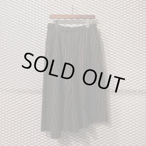 画像: LAD MUSICIAN - Striped Hakama Pants (Asymmetrical)