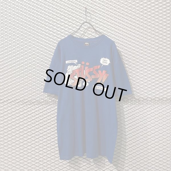 画像1: STUSSY - 00's "Logo" Tee (1)