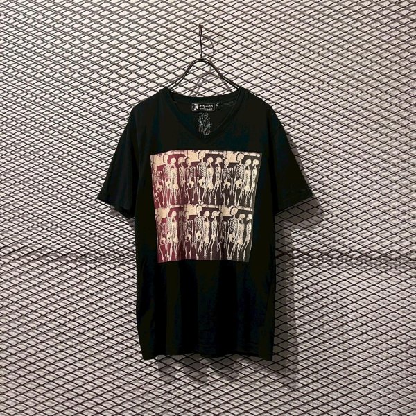 画像1: HYSTERIC GLAMOUR - "Andy Warhol" Skull Tee (1)