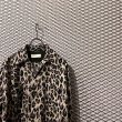 画像4: NEON SIGN - Fire Heart Leopard Open Collar Shirt (4)