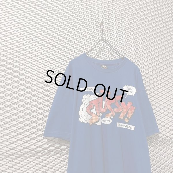 画像2: STUSSY - 00's "Logo" Tee (2)