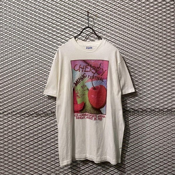 画像1: Vintage - "CHERRY MUSIC FESTIVAL" Tee (1)