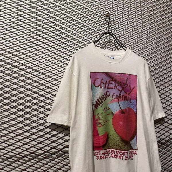 画像2: Vintage - "CHERRY MUSIC FESTIVAL" Tee (2)