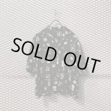 画像: HYSTERICS - Skull × Guitar Open Collar Shirt