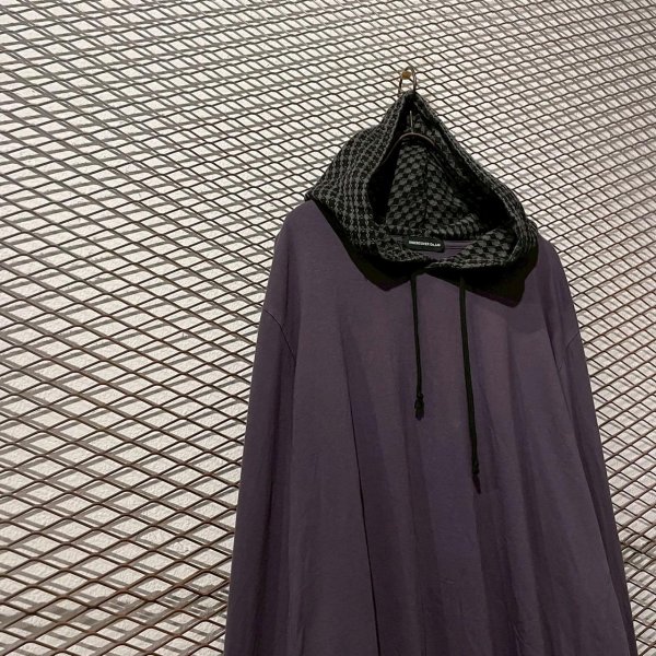 画像2: UNDERCOVER - Hooded Switching L/S Tee (2)