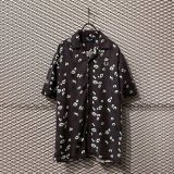 画像: FRED PERRY - Leopard Open Collar S/S Shirt